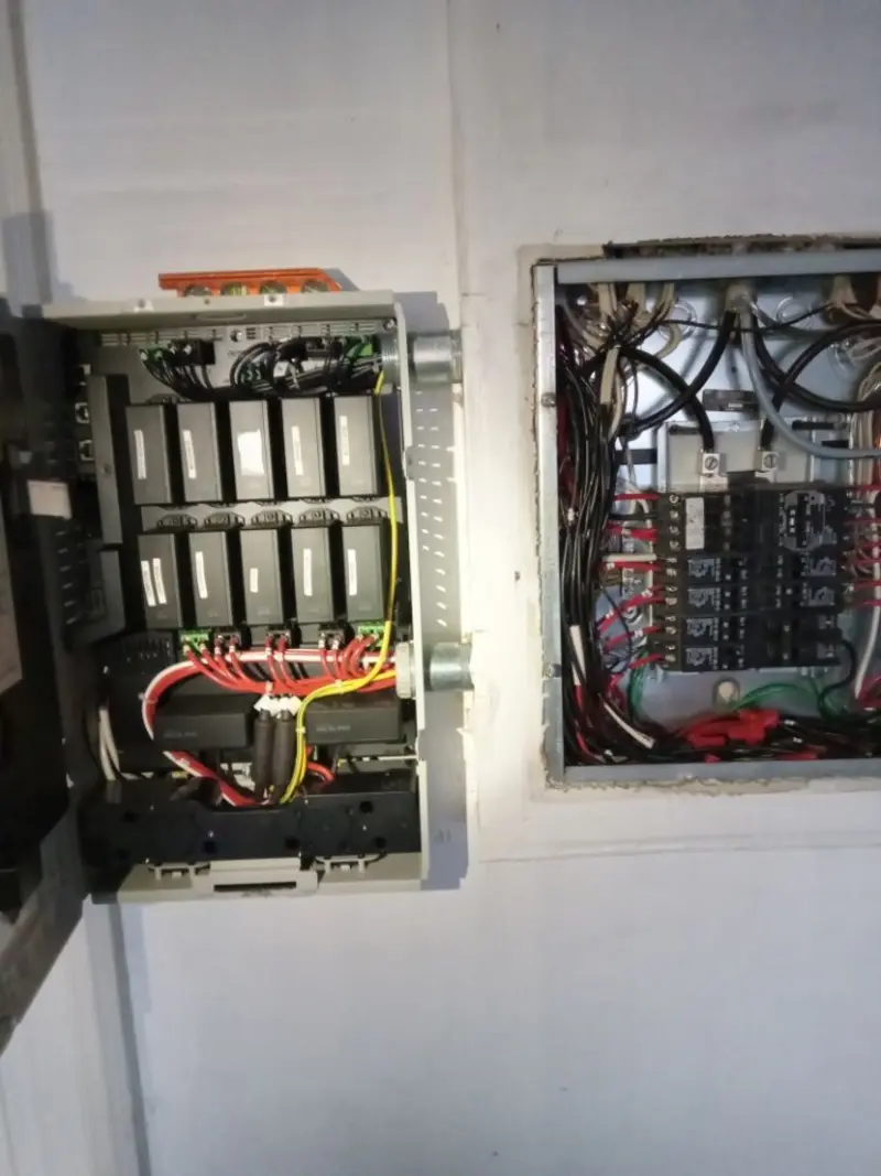 Electrical panel upgrade completed for Ring Doorbell Installation in New Milford
